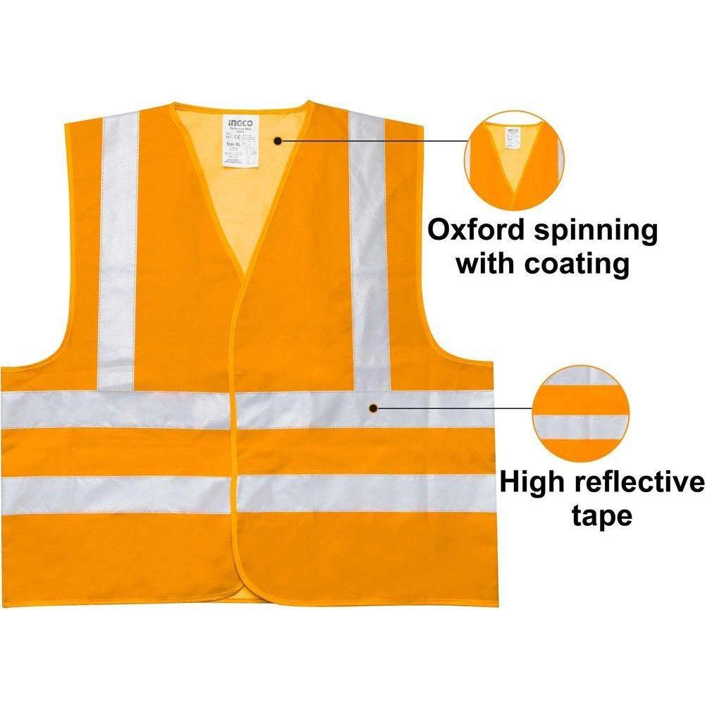 Ingco RV02C Reflective Traffic Safety Vest - KHM Megatools Corp. Ingco RV02C Reflective Traffic Safety Vest - KHM Megatools Corp.
